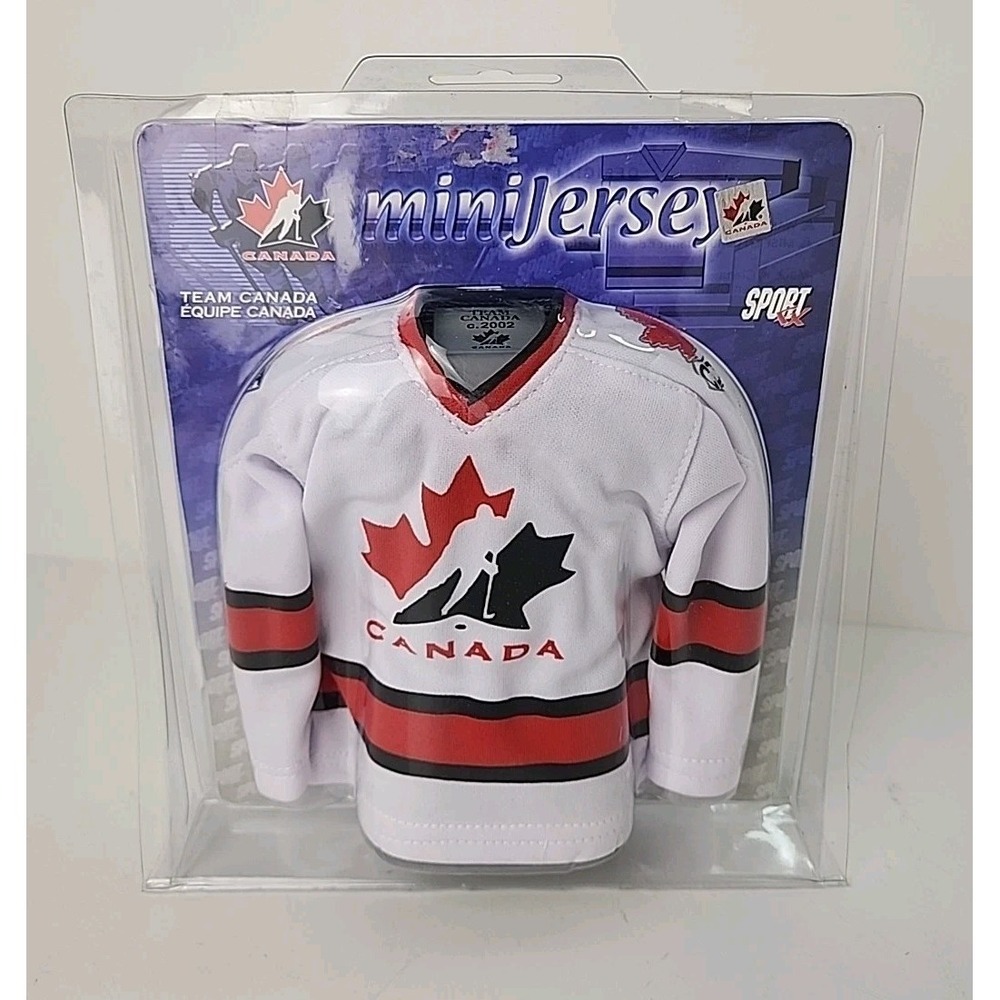 NHL Hockey Team Canada White Mini Jersey Officially Licensed 2002 Vintage